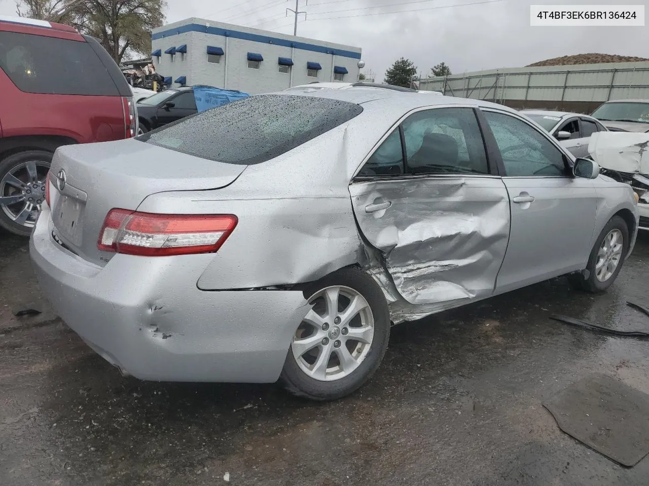 2011 Toyota Camry Base VIN: 4T4BF3EK6BR136424 Lot: 79193454