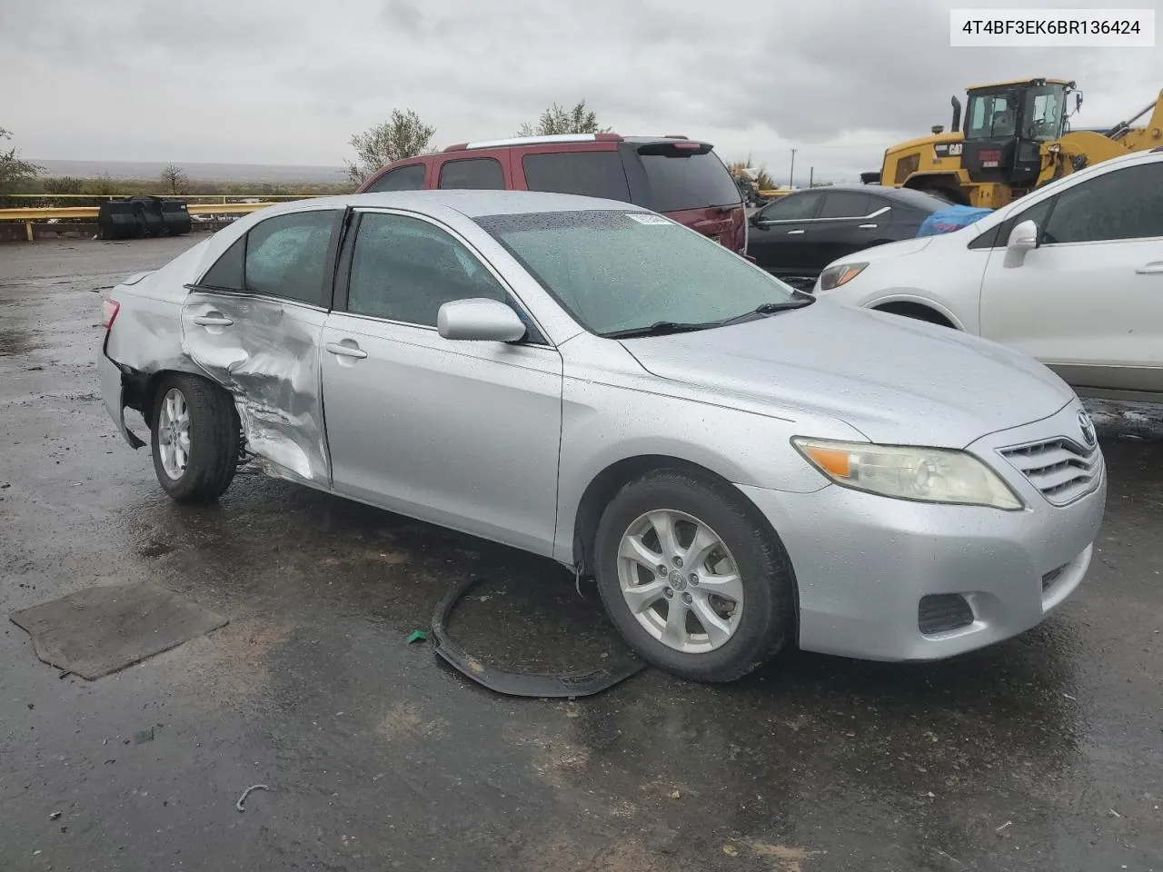 2011 Toyota Camry Base VIN: 4T4BF3EK6BR136424 Lot: 79193454