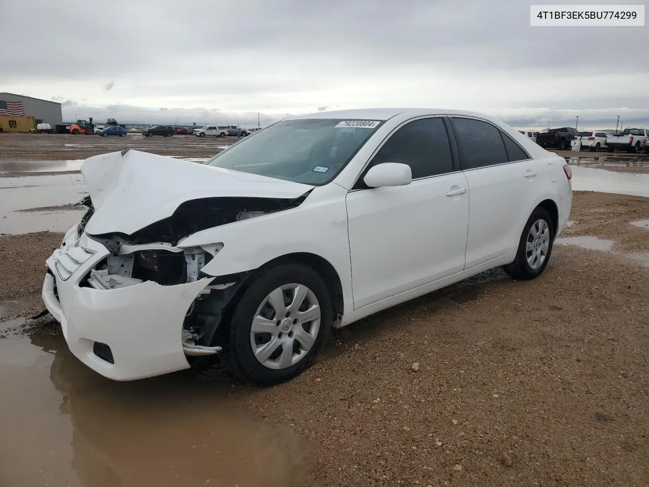 2011 Toyota Camry Base VIN: 4T1BF3EK5BU774299 Lot: 79220804