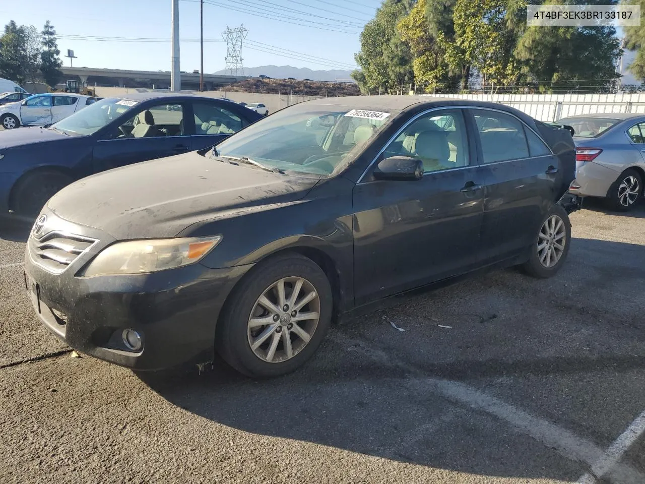 2011 Toyota Camry Base VIN: 4T4BF3EK3BR133187 Lot: 79259364