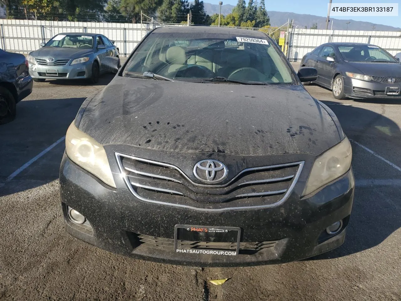 2011 Toyota Camry Base VIN: 4T4BF3EK3BR133187 Lot: 79259364