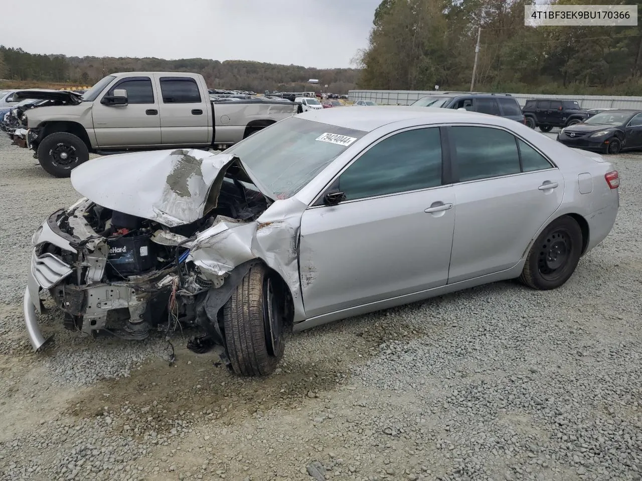 2011 Toyota Camry Base VIN: 4T1BF3EK9BU170366 Lot: 79424044