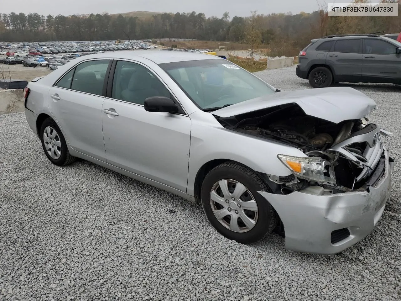 2011 Toyota Camry Base VIN: 4T1BF3EK7BU647330 Lot: 79466484