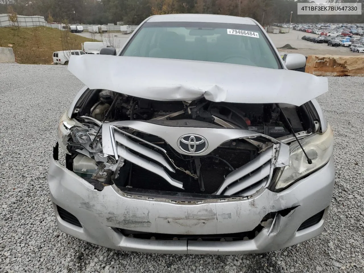 2011 Toyota Camry Base VIN: 4T1BF3EK7BU647330 Lot: 79466484