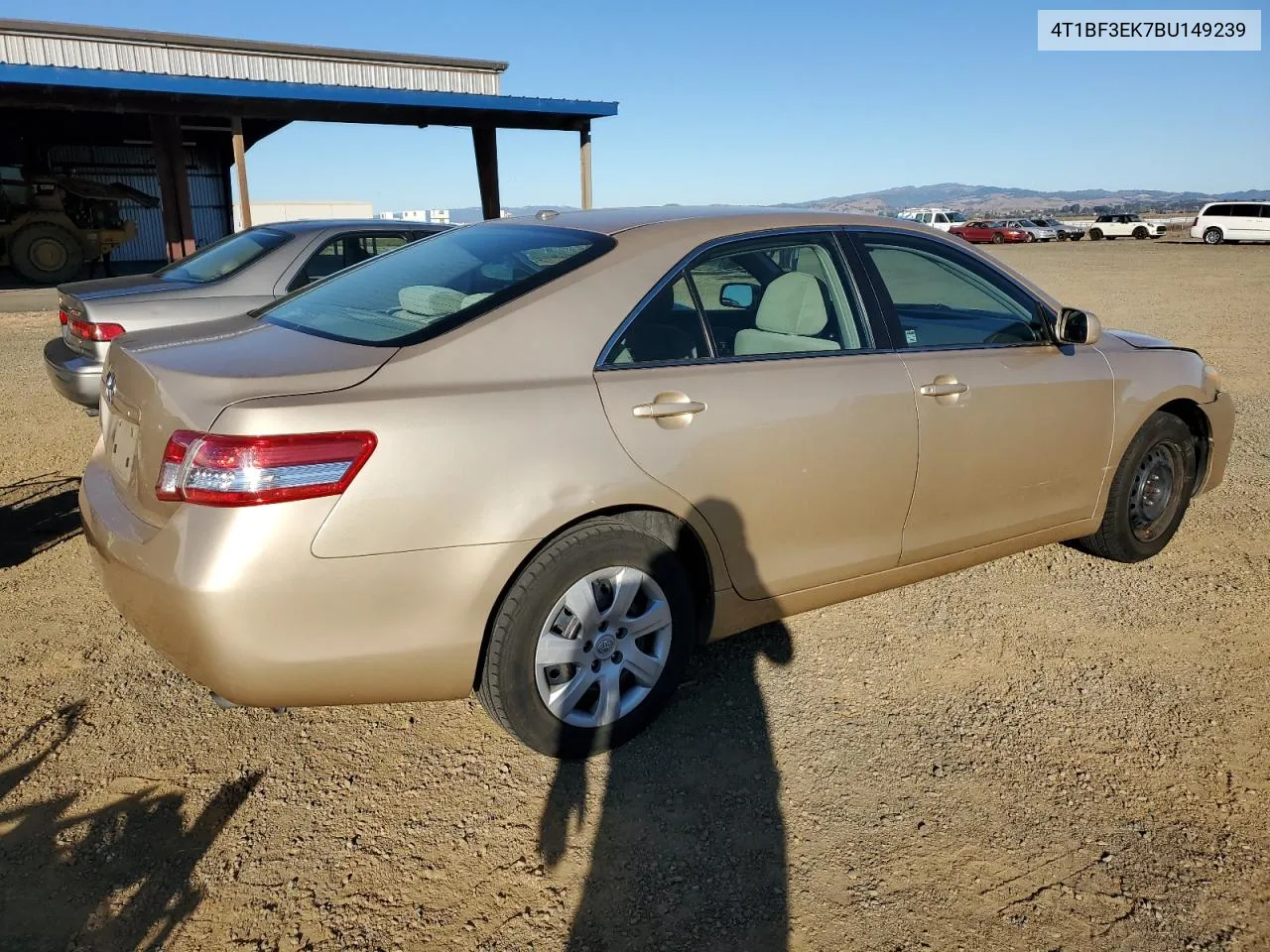 2011 Toyota Camry Base VIN: 4T1BF3EK7BU149239 Lot: 79576064