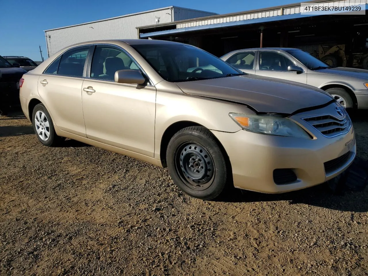 2011 Toyota Camry Base VIN: 4T1BF3EK7BU149239 Lot: 79576064