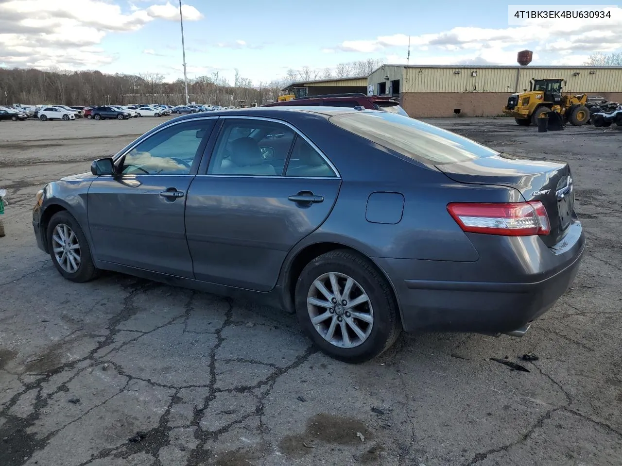 2011 Toyota Camry Se VIN: 4T1BK3EK4BU630934 Lot: 79714124