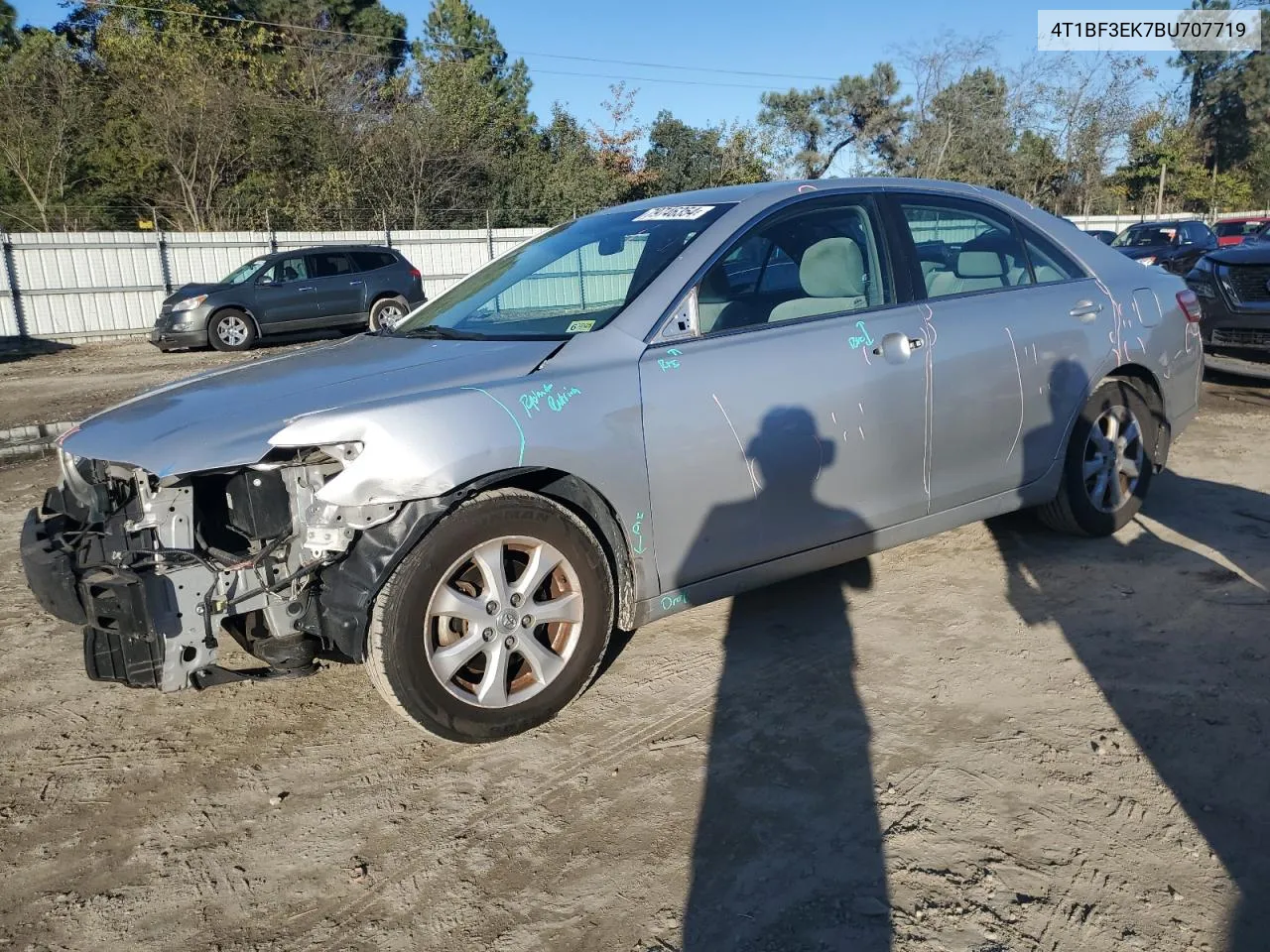 2011 Toyota Camry Base VIN: 4T1BF3EK7BU707719 Lot: 79746354