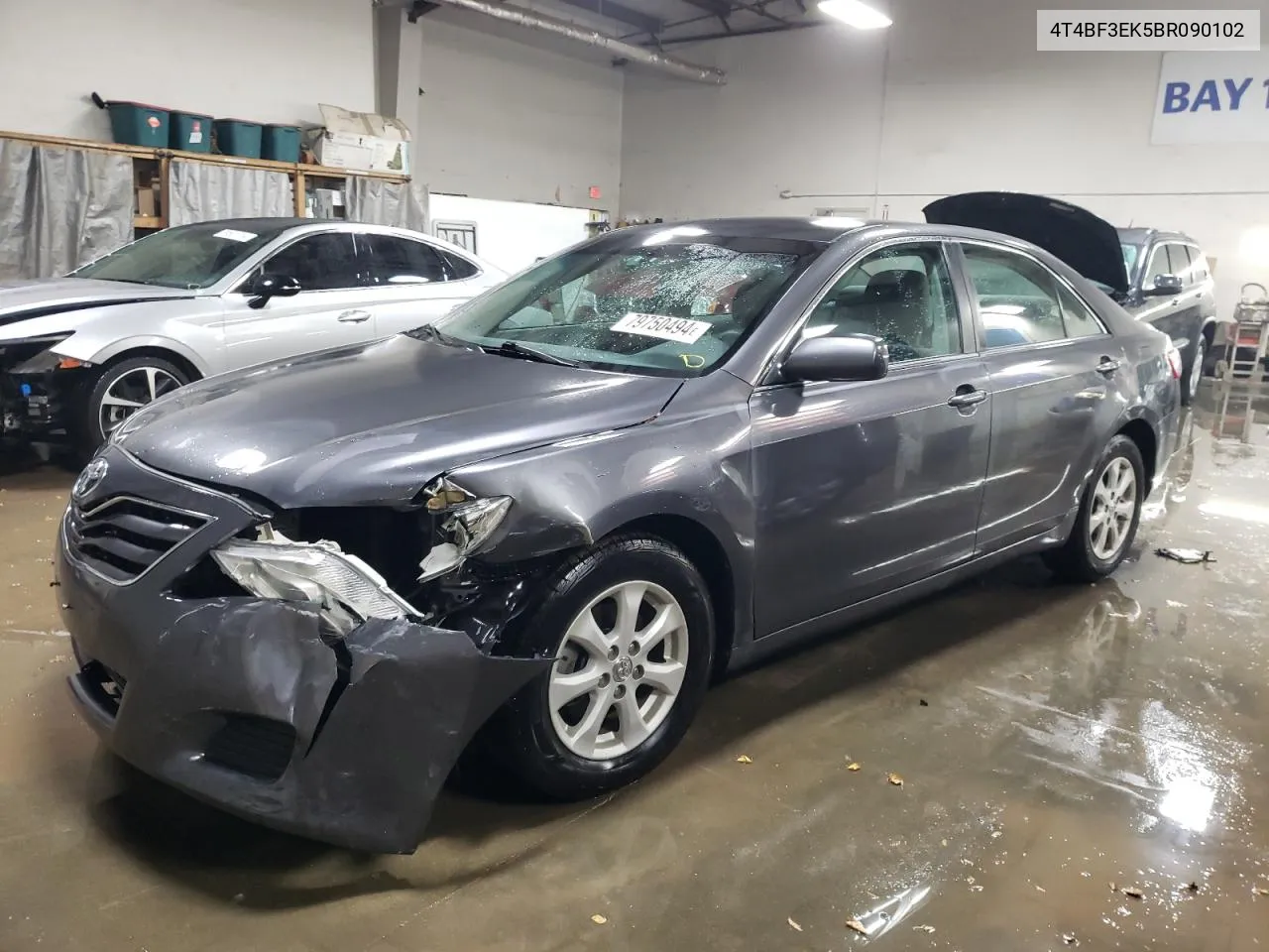 2011 Toyota Camry Base VIN: 4T4BF3EK5BR090102 Lot: 79750494