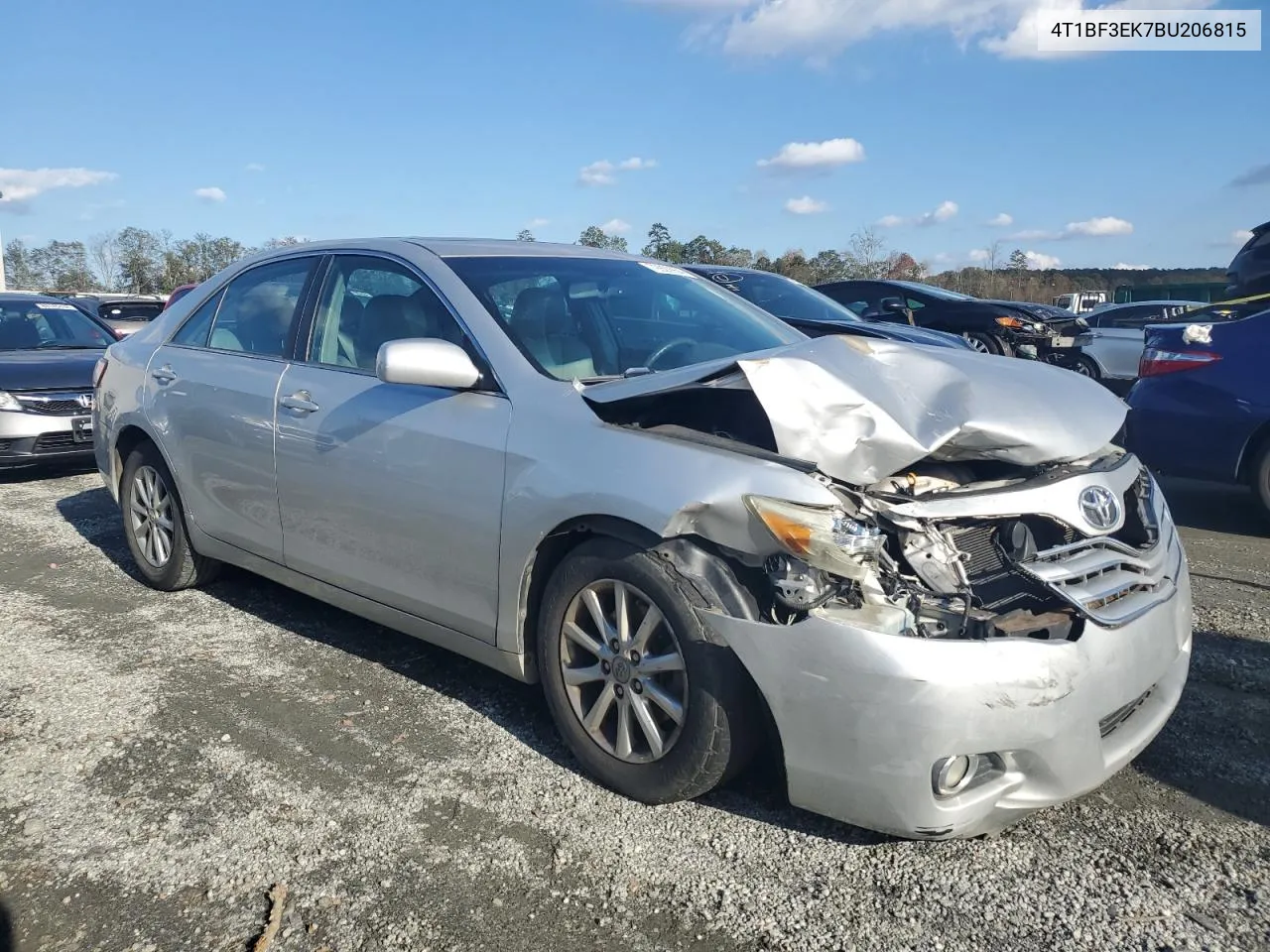 2011 Toyota Camry Base VIN: 4T1BF3EK7BU206815 Lot: 79929954