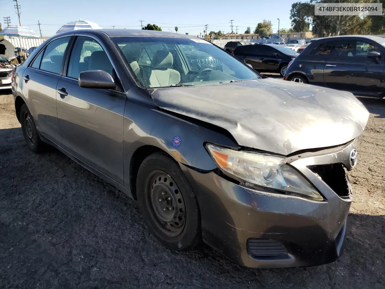 2011 Toyota Camry Base VIN: 4T4BF3EK0BR125094 Lot: 79957924