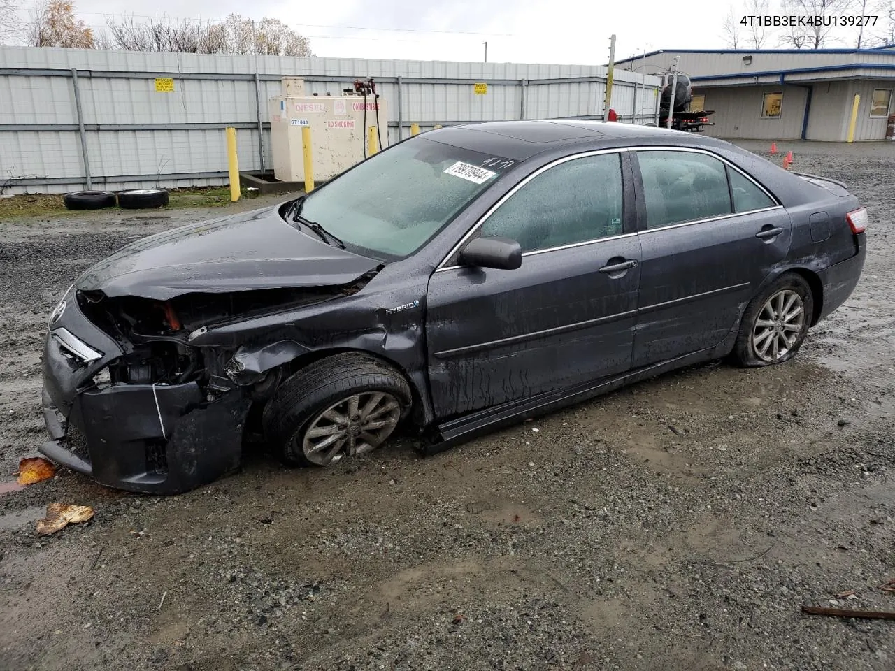 2011 Toyota Camry Hybrid VIN: 4T1BB3EK4BU139277 Lot: 79970944