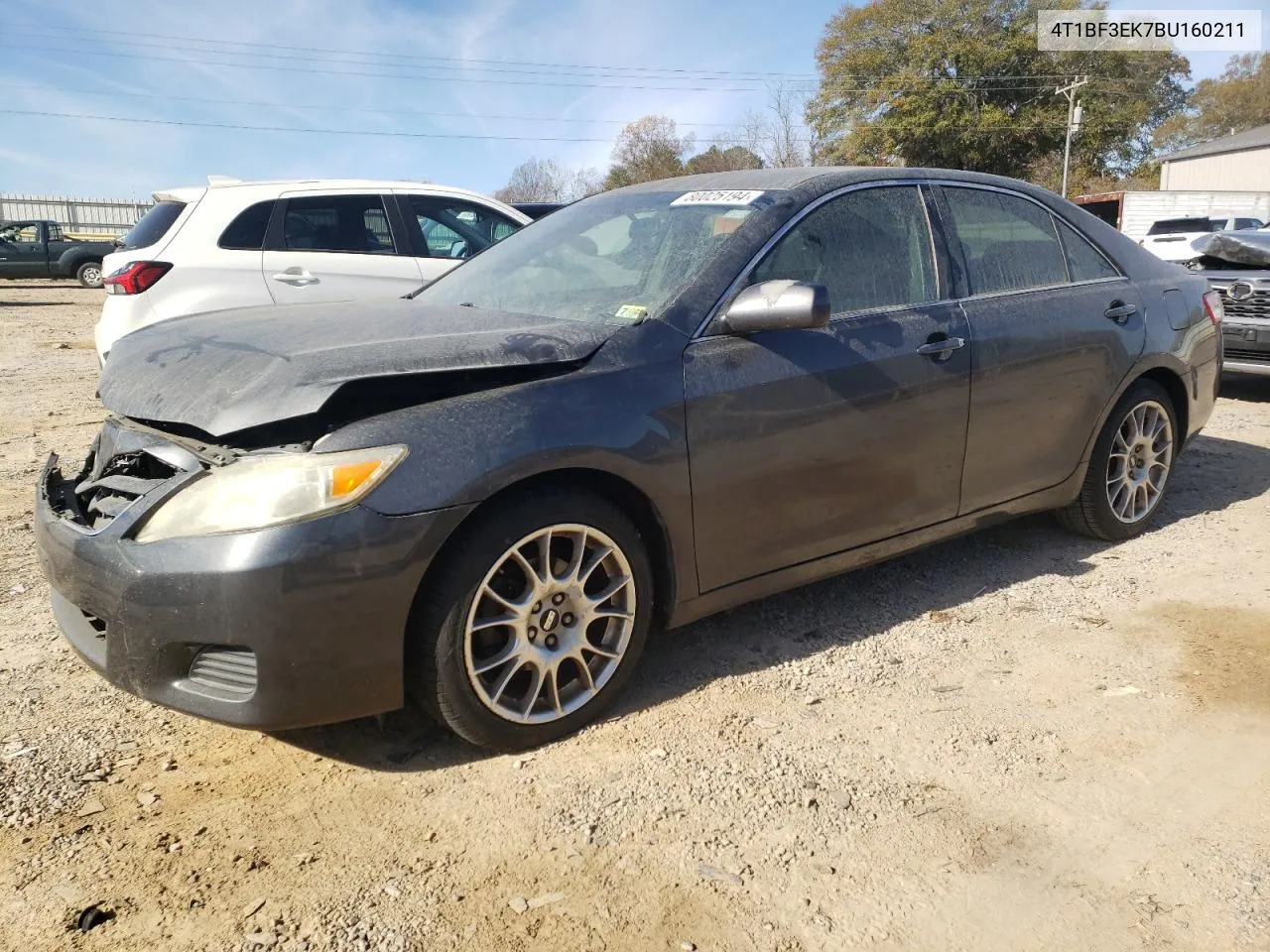 2011 Toyota Camry Base VIN: 4T1BF3EK7BU160211 Lot: 80025194