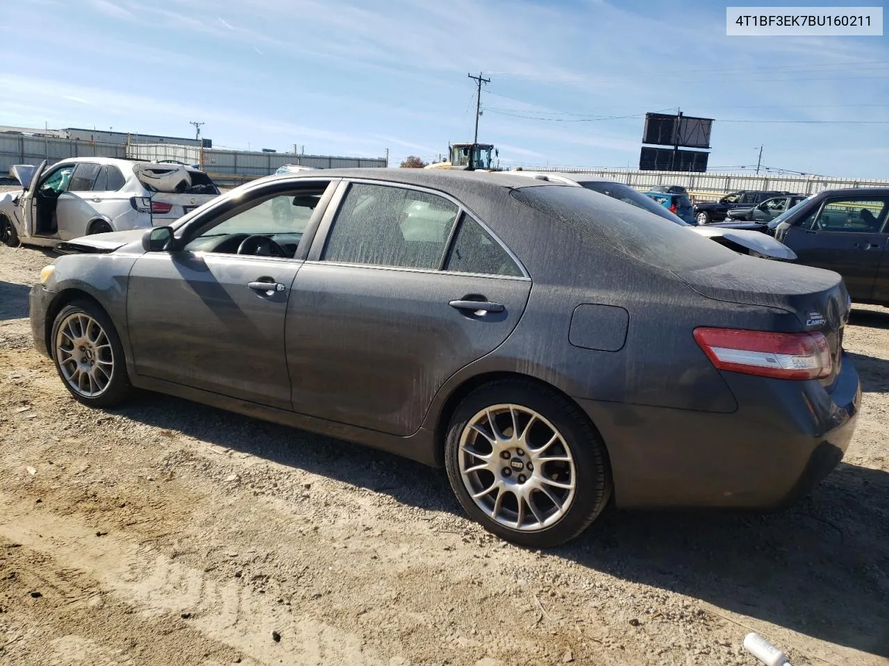 2011 Toyota Camry Base VIN: 4T1BF3EK7BU160211 Lot: 80025194