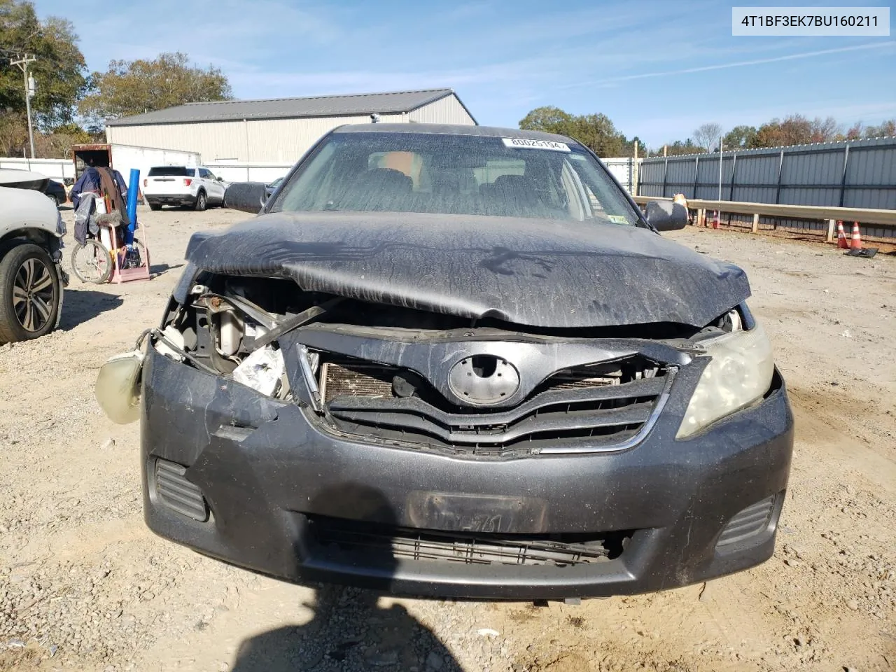 2011 Toyota Camry Base VIN: 4T1BF3EK7BU160211 Lot: 80025194