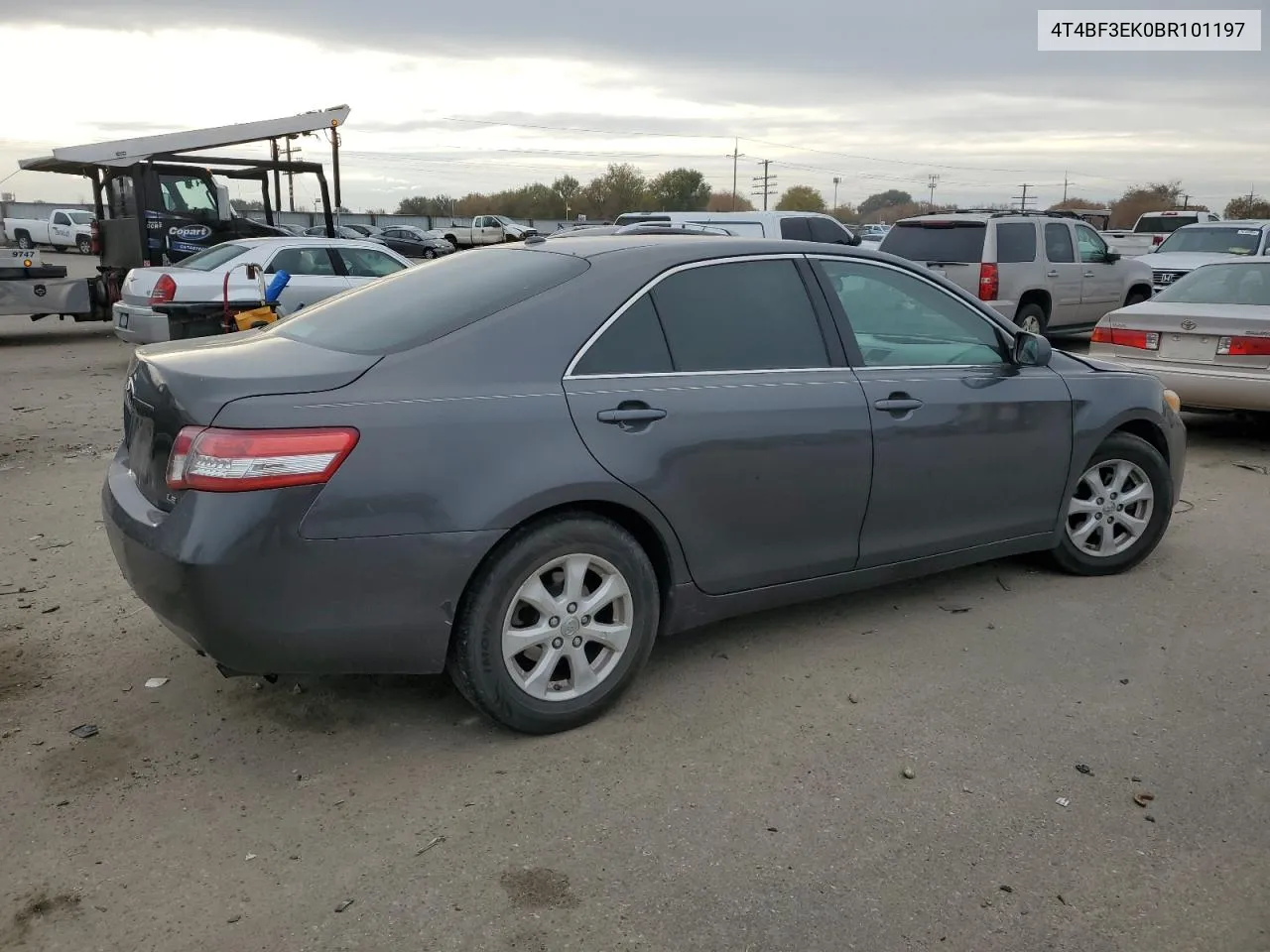 2011 Toyota Camry Base VIN: 4T4BF3EK0BR101197 Lot: 80235804