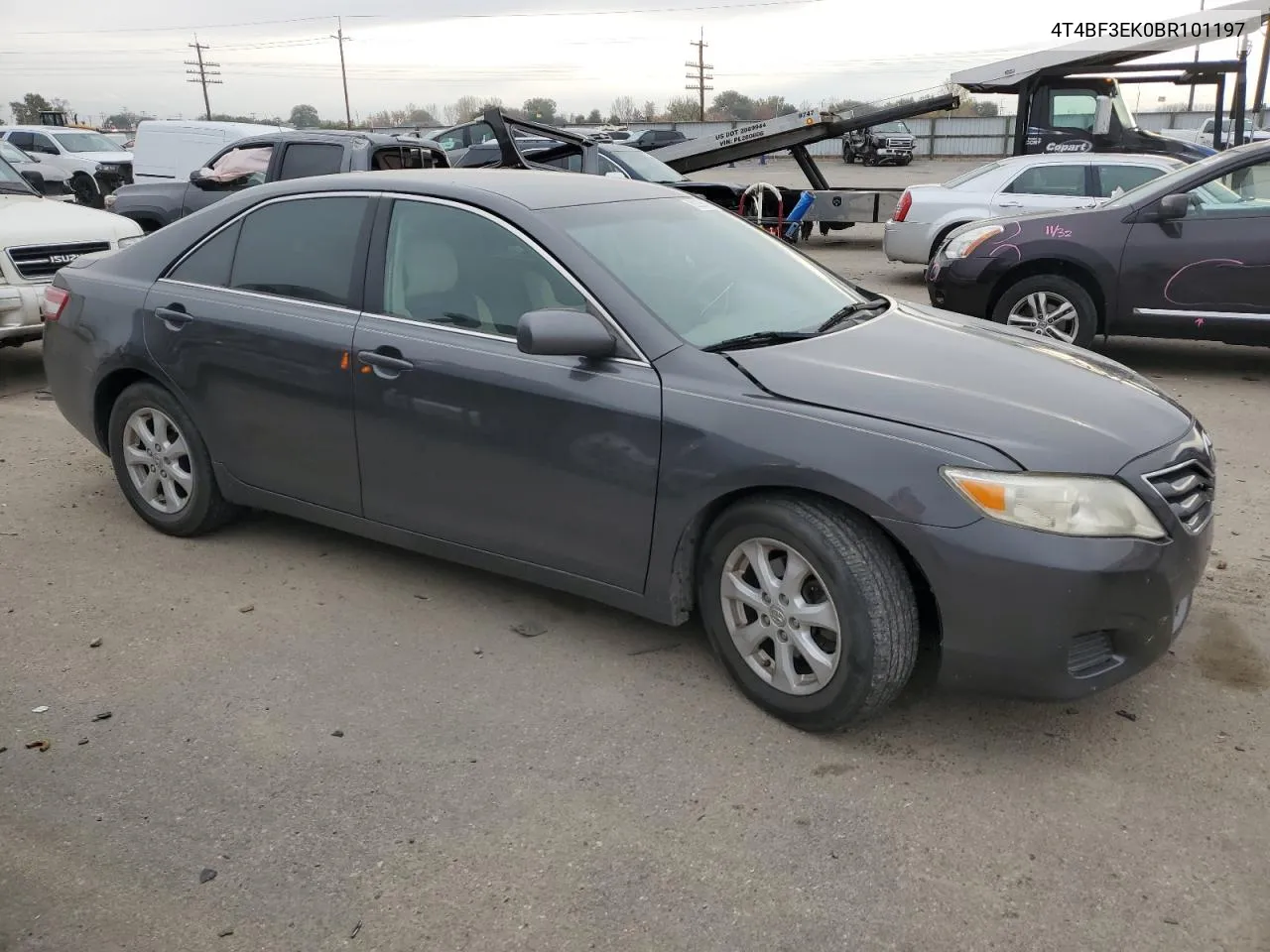 2011 Toyota Camry Base VIN: 4T4BF3EK0BR101197 Lot: 80235804