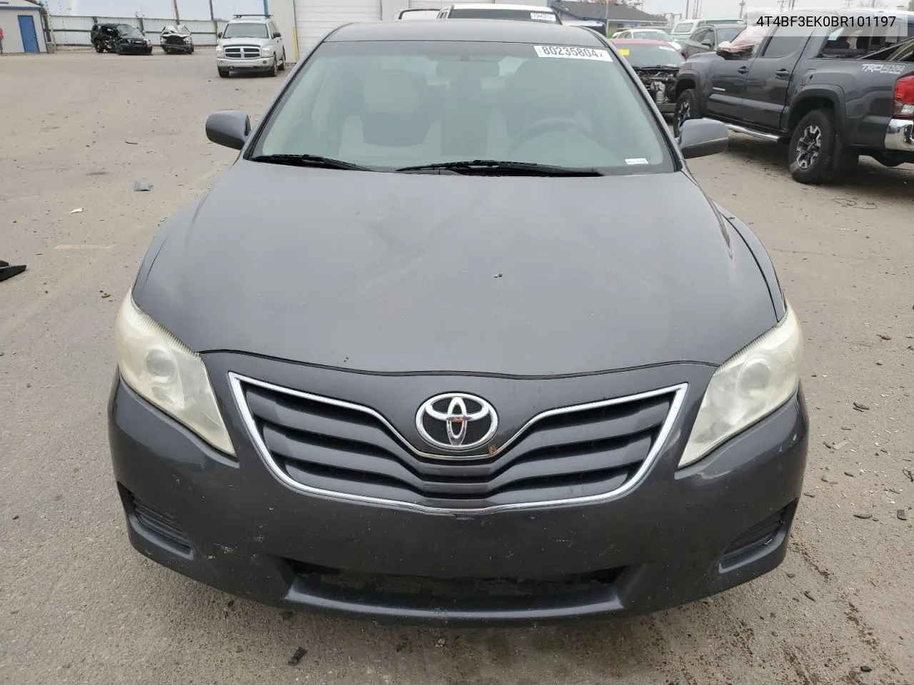 2011 Toyota Camry Base VIN: 4T4BF3EK0BR101197 Lot: 80235804