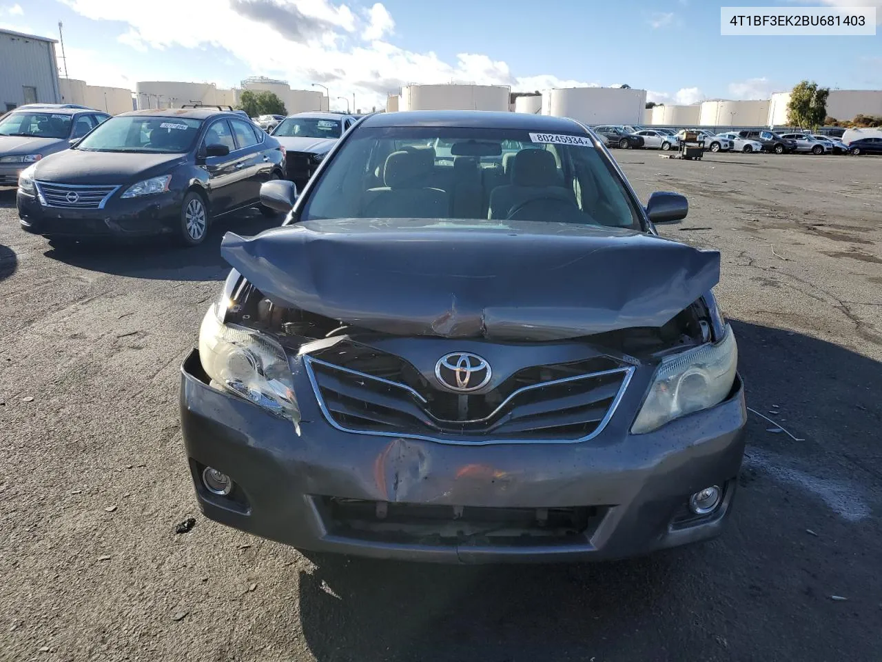 2011 Toyota Camry Base VIN: 4T1BF3EK2BU681403 Lot: 80245934