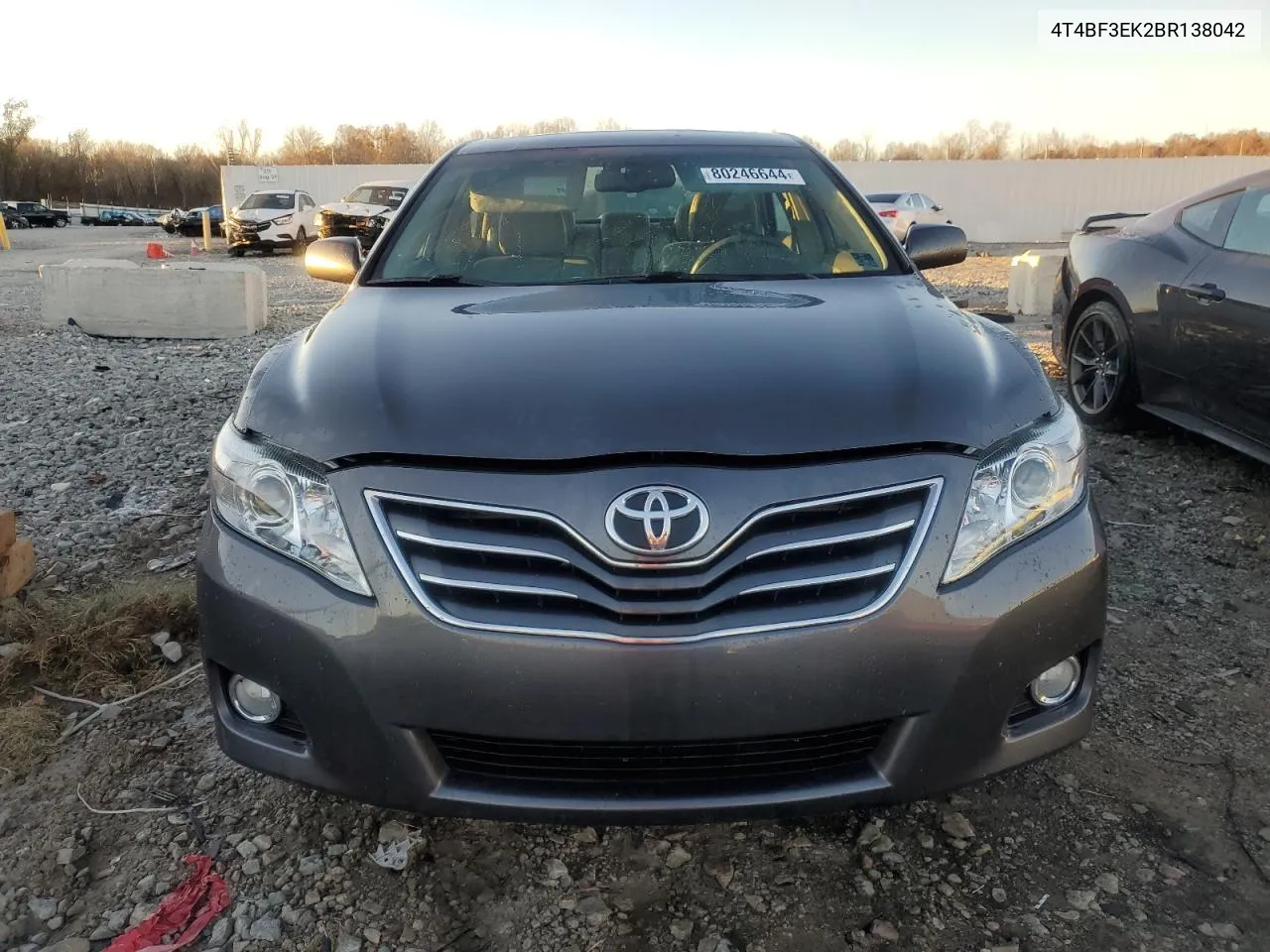 2011 Toyota Camry Base VIN: 4T4BF3EK2BR138042 Lot: 80246644