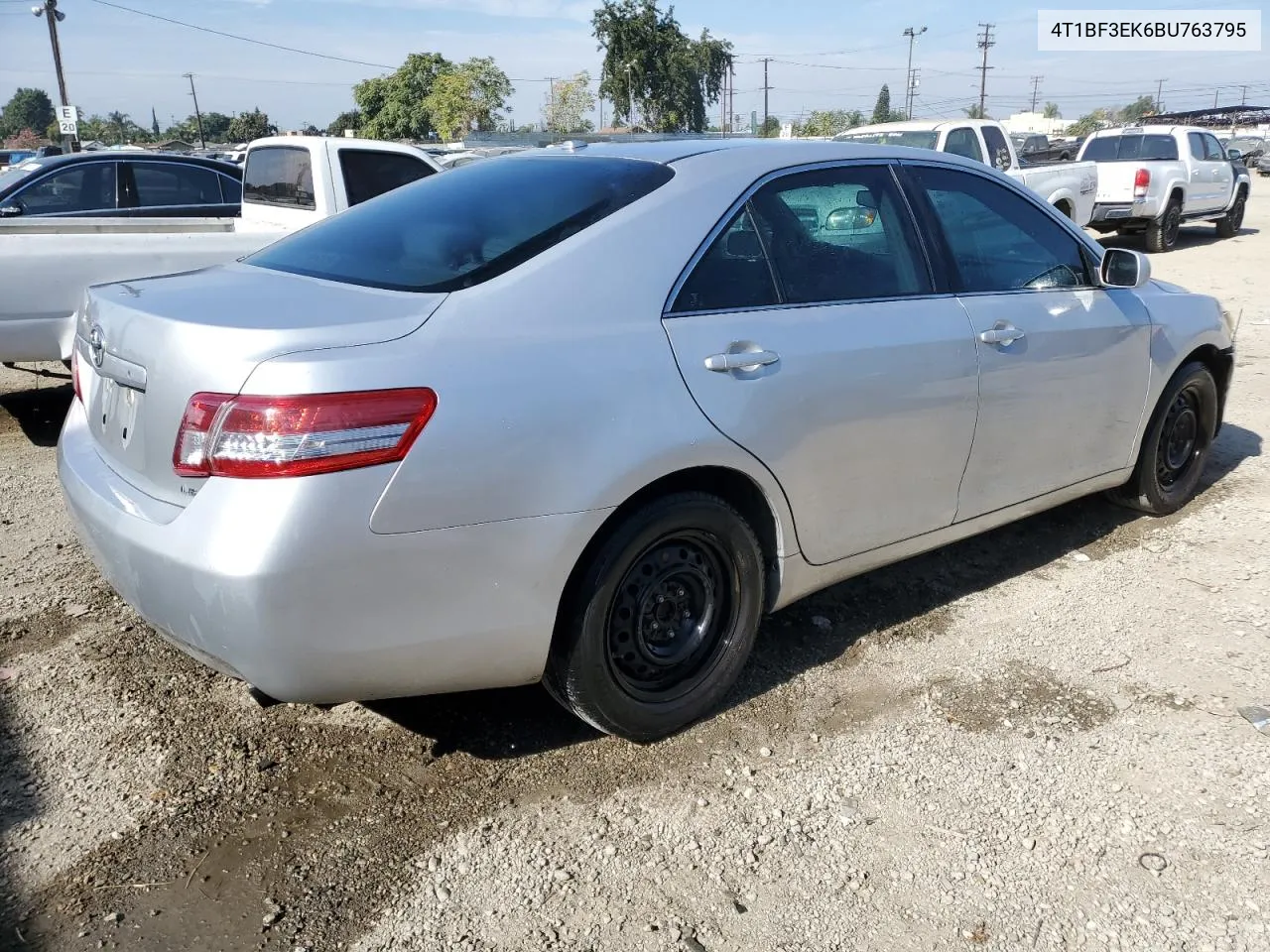 2011 Toyota Camry Base VIN: 4T1BF3EK6BU763795 Lot: 80290454