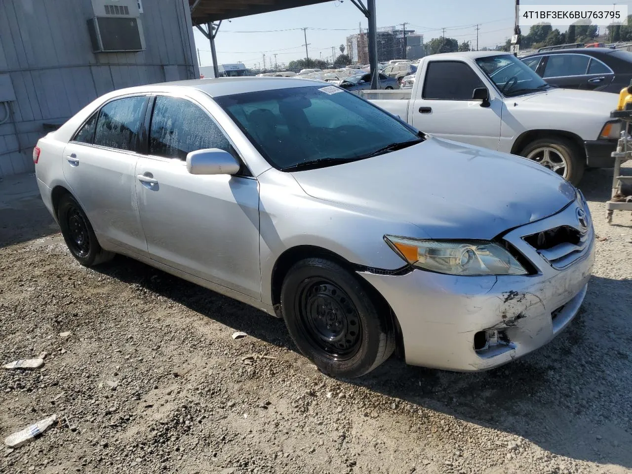 2011 Toyota Camry Base VIN: 4T1BF3EK6BU763795 Lot: 80290454