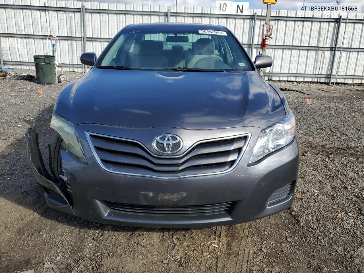 2011 Toyota Camry Base VIN: 4T1BF3EKXBU181568 Lot: 80465644