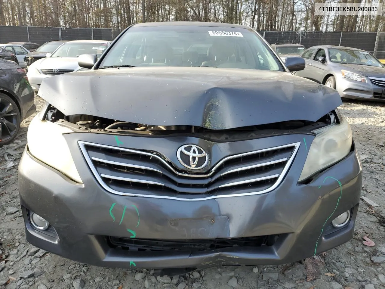 2011 Toyota Camry Base VIN: 4T1BF3EK5BU200883 Lot: 80556374