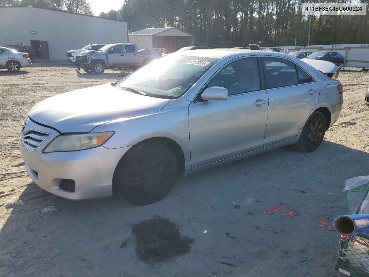 2011 Toyota Camry Base VIN: 4T1BF3EK4BU600224 Lot: 80688634