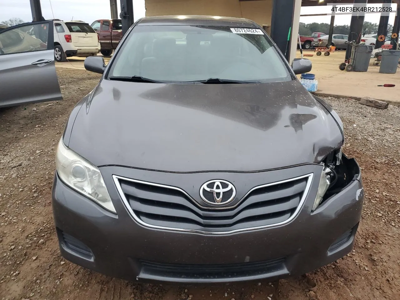 2011 Toyota Camry Base VIN: 4T4BF3EK4BR212528 Lot: 80724624