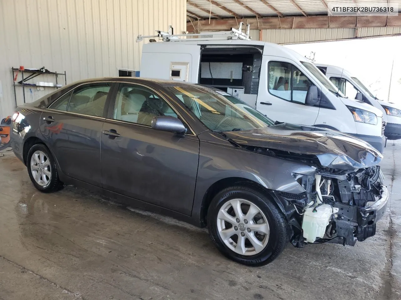 2011 Toyota Camry Base VIN: 4T1BF3EK2BU736318 Lot: 80862554