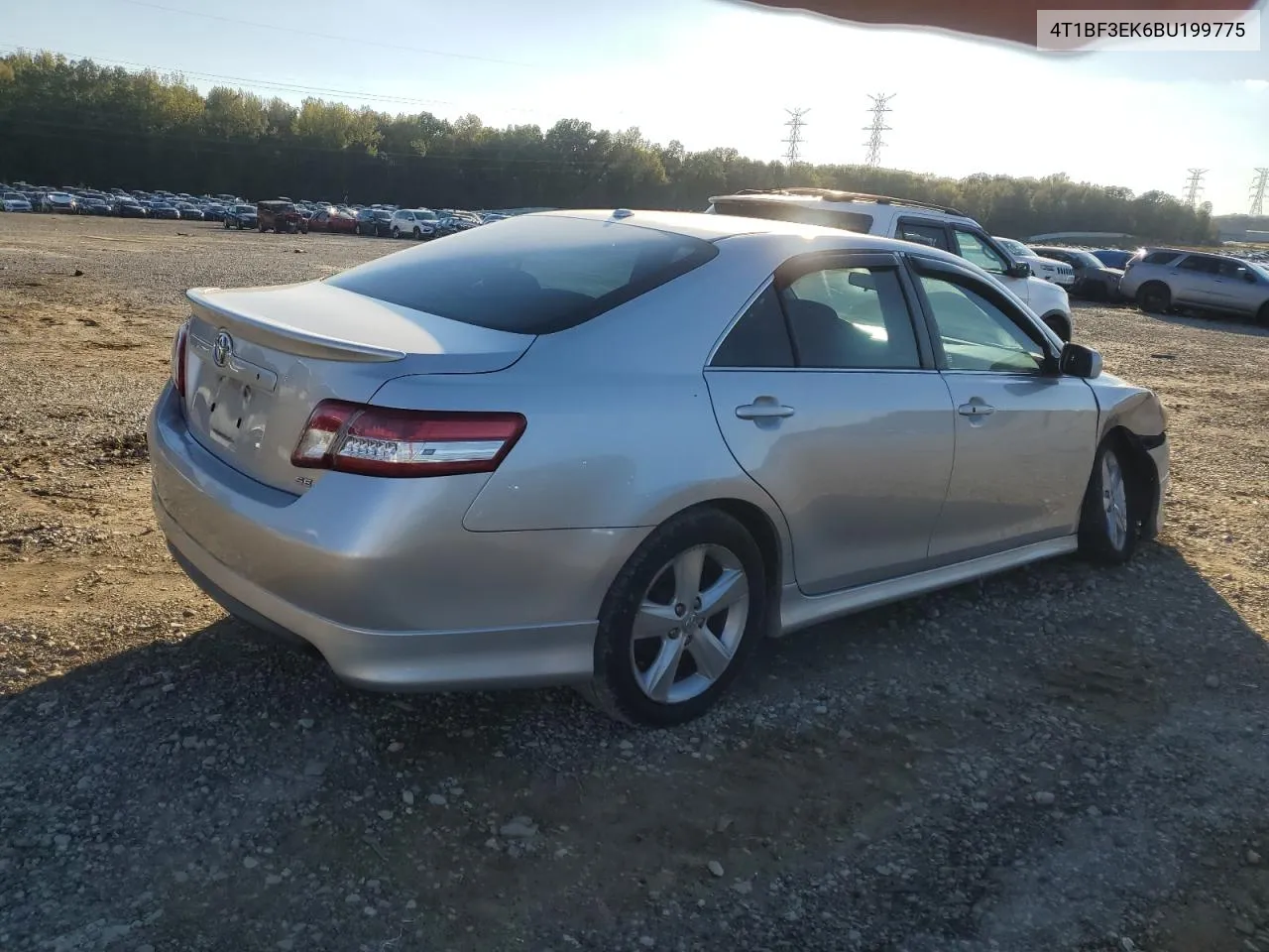 2011 Toyota Camry Base VIN: 4T1BF3EK6BU199775 Lot: 80978764