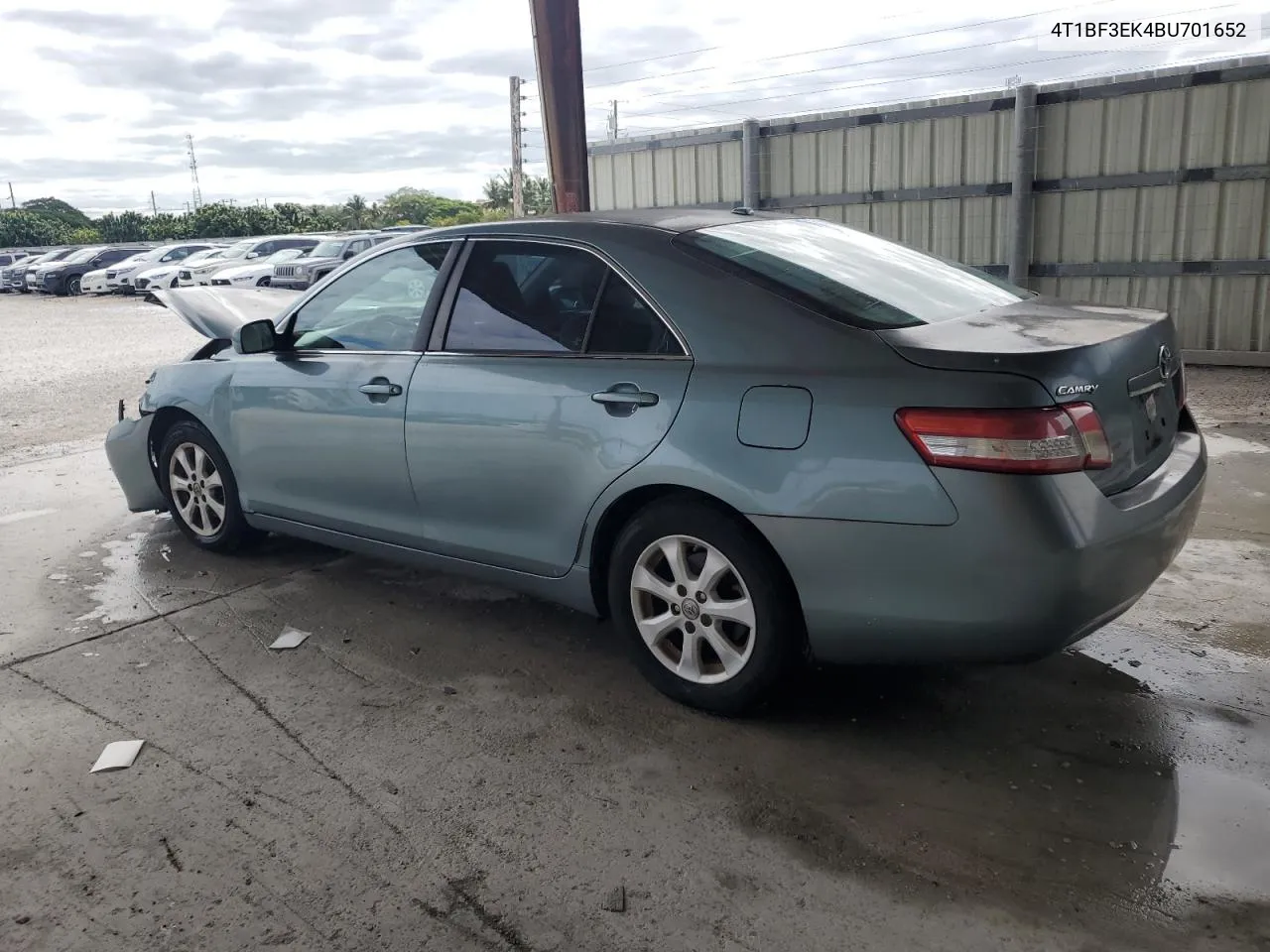 2011 Toyota Camry Base VIN: 4T1BF3EK4BU701652 Lot: 81510934