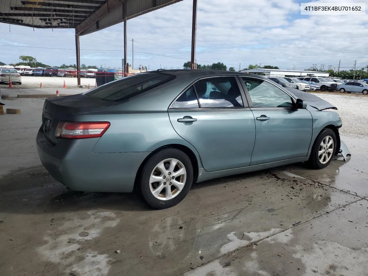 2011 Toyota Camry Base VIN: 4T1BF3EK4BU701652 Lot: 81510934