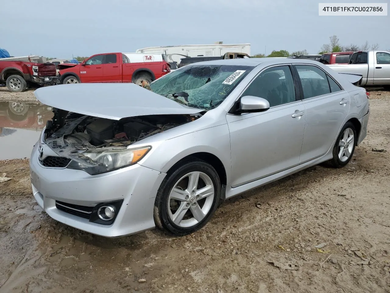 2012 Toyota Camry Base VIN: 4T1BF1FK7CU027856 Lot: 49584284