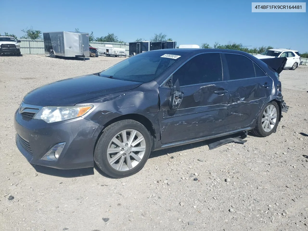 2012 Toyota Camry Base VIN: 4T4BF1FK9CR164481 Lot: 51063524