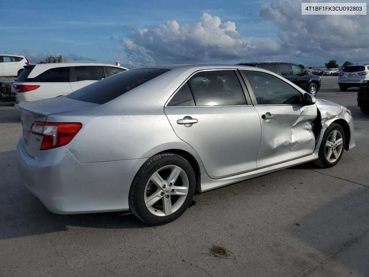 2012 Toyota Camry Base VIN: 4T1BF1FK3CU092803 Lot: 51400044