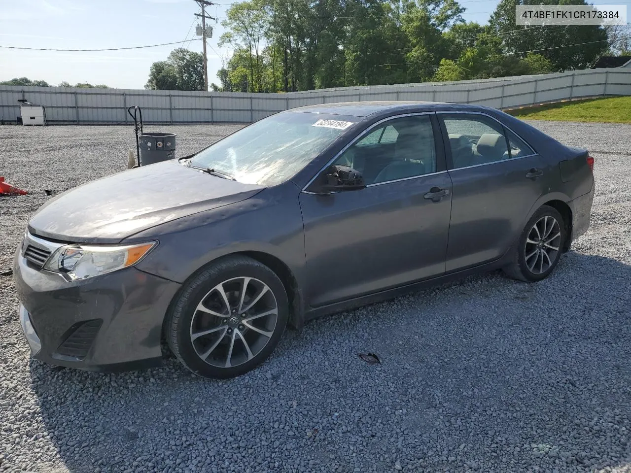 2012 Toyota Camry Base VIN: 4T4BF1FK1CR173384 Lot: 52244194