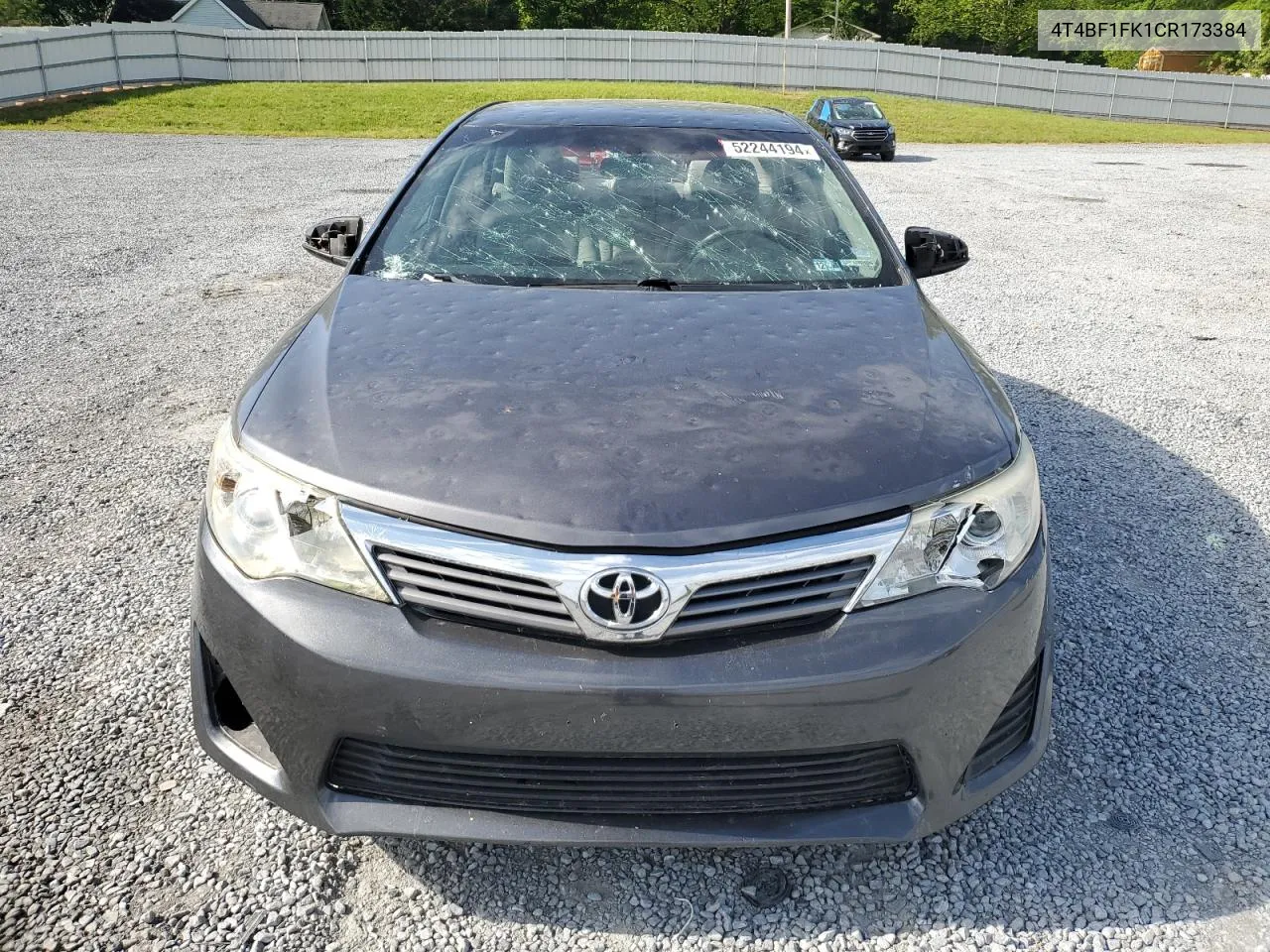 2012 Toyota Camry Base VIN: 4T4BF1FK1CR173384 Lot: 52244194