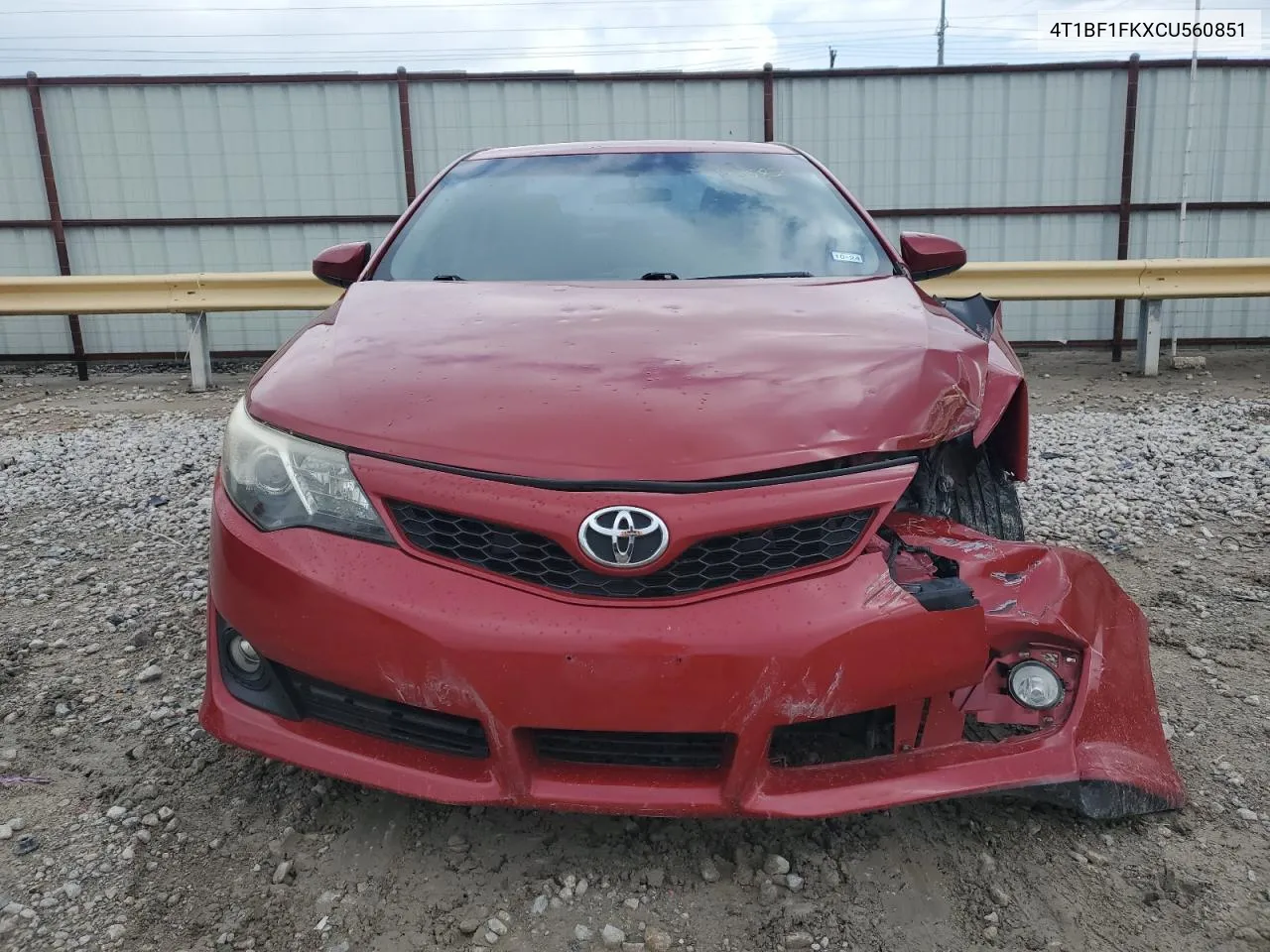 2012 Toyota Camry Base VIN: 4T1BF1FKXCU560851 Lot: 53583914