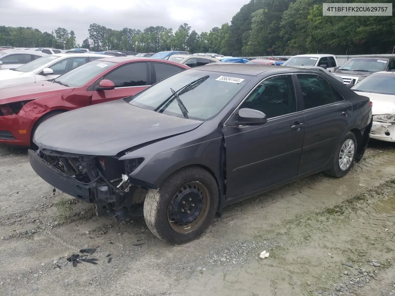 2012 Toyota Camry Base VIN: 4T1BF1FK2CU629757 Lot: 55634144