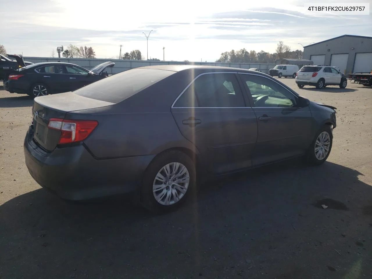 2012 Toyota Camry Base VIN: 4T1BF1FK2CU629757 Lot: 55634144