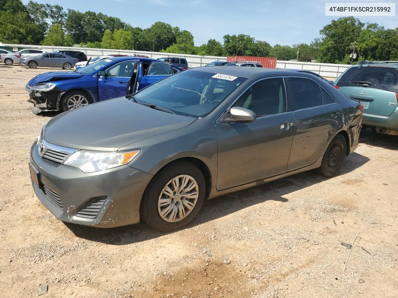 2012 Toyota Camry Base VIN: 4T4BF1FK5CR215992 Lot: 56415294