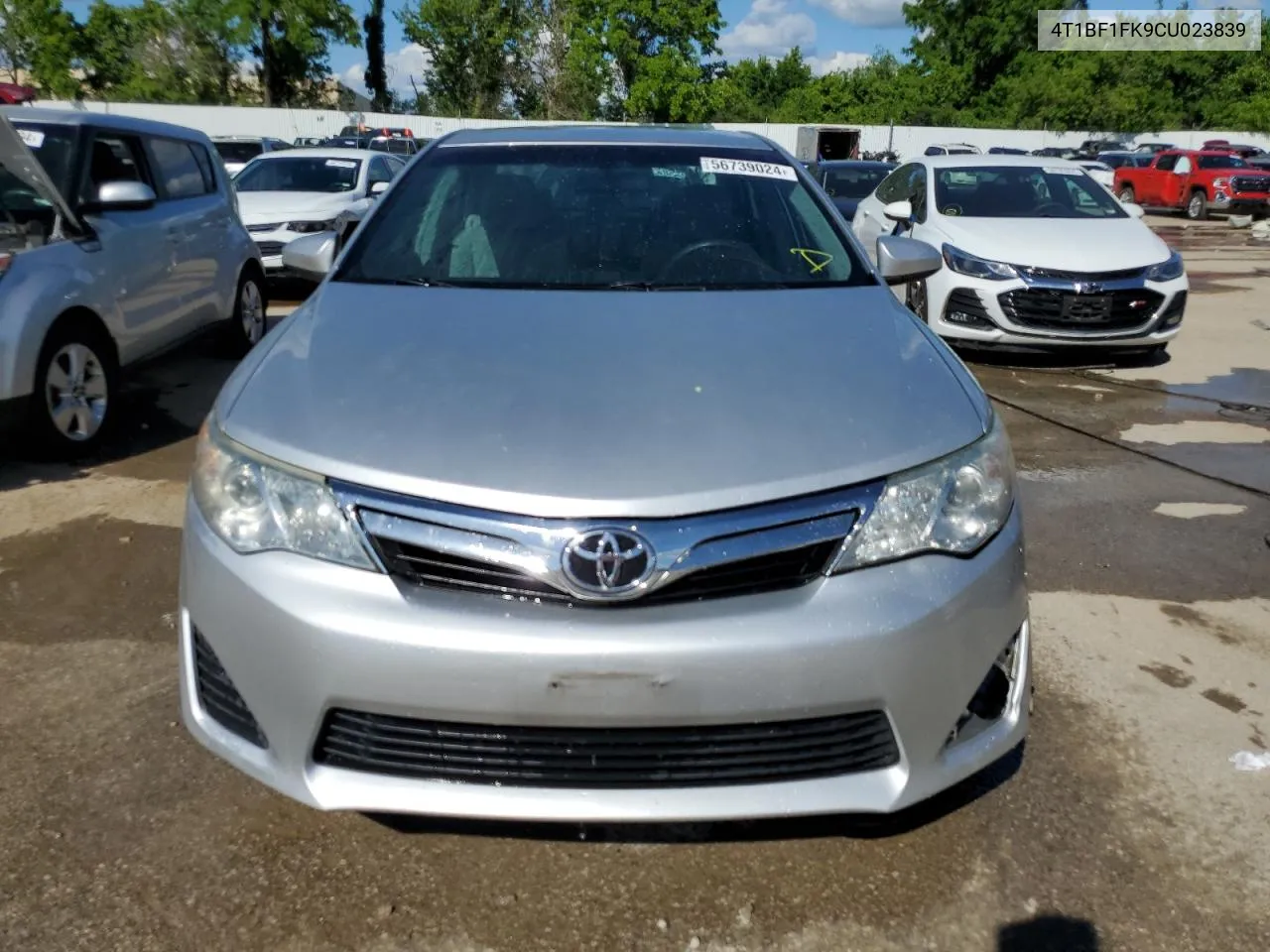 2012 Toyota Camry Base VIN: 4T1BF1FK9CU023839 Lot: 56739024