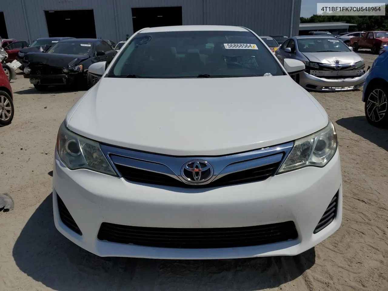 2012 Toyota Camry Base VIN: 4T1BF1FK7CU548964 Lot: 56868564