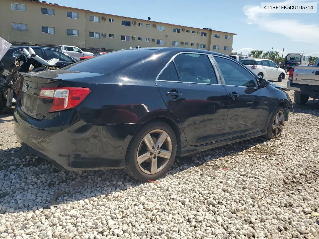 4T1BF1FK5CU105714 2012 Toyota Camry Base