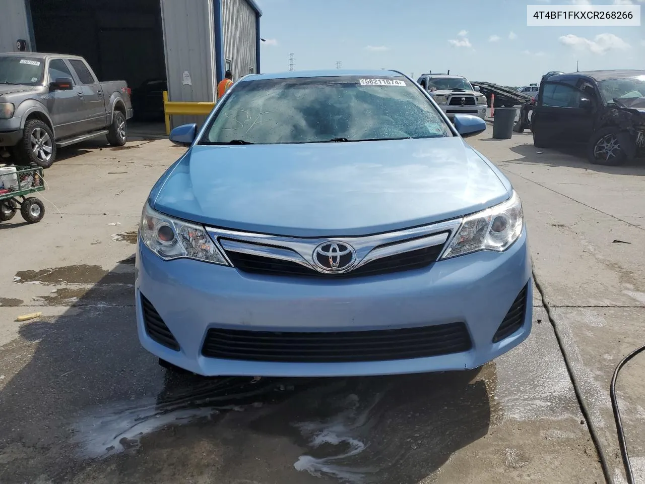 4T4BF1FKXCR268266 2012 Toyota Camry Base