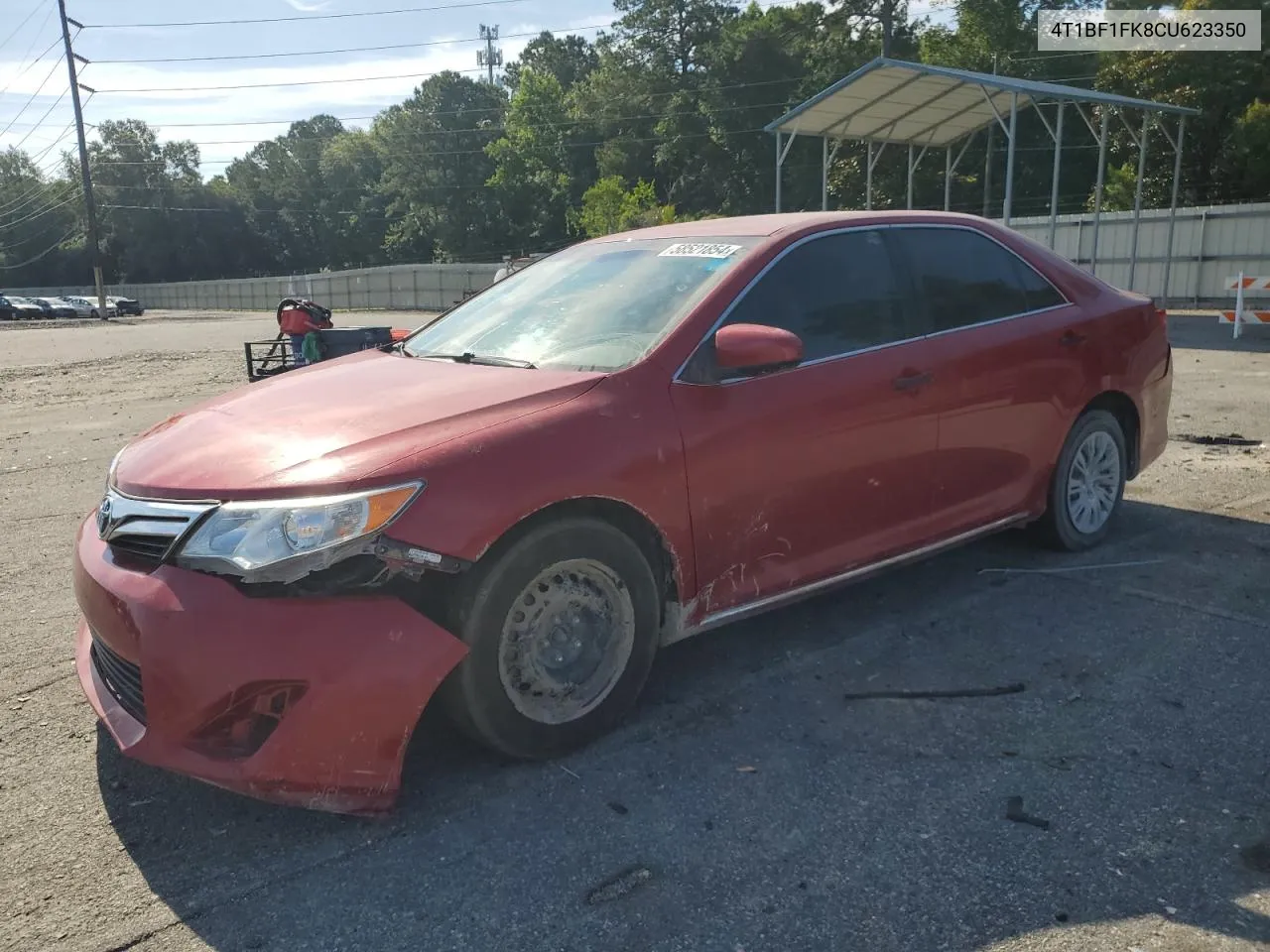 4T1BF1FK8CU623350 2012 Toyota Camry Base