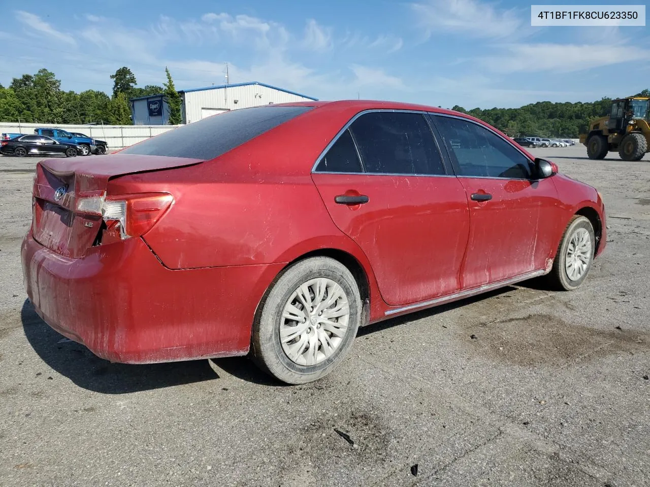 2012 Toyota Camry Base VIN: 4T1BF1FK8CU623350 Lot: 58521854