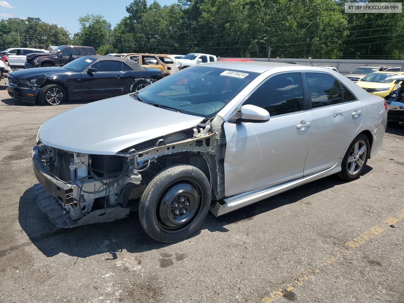 2012 Toyota Camry Base VIN: 4T1BF1FKXCU146999 Lot: 59078424